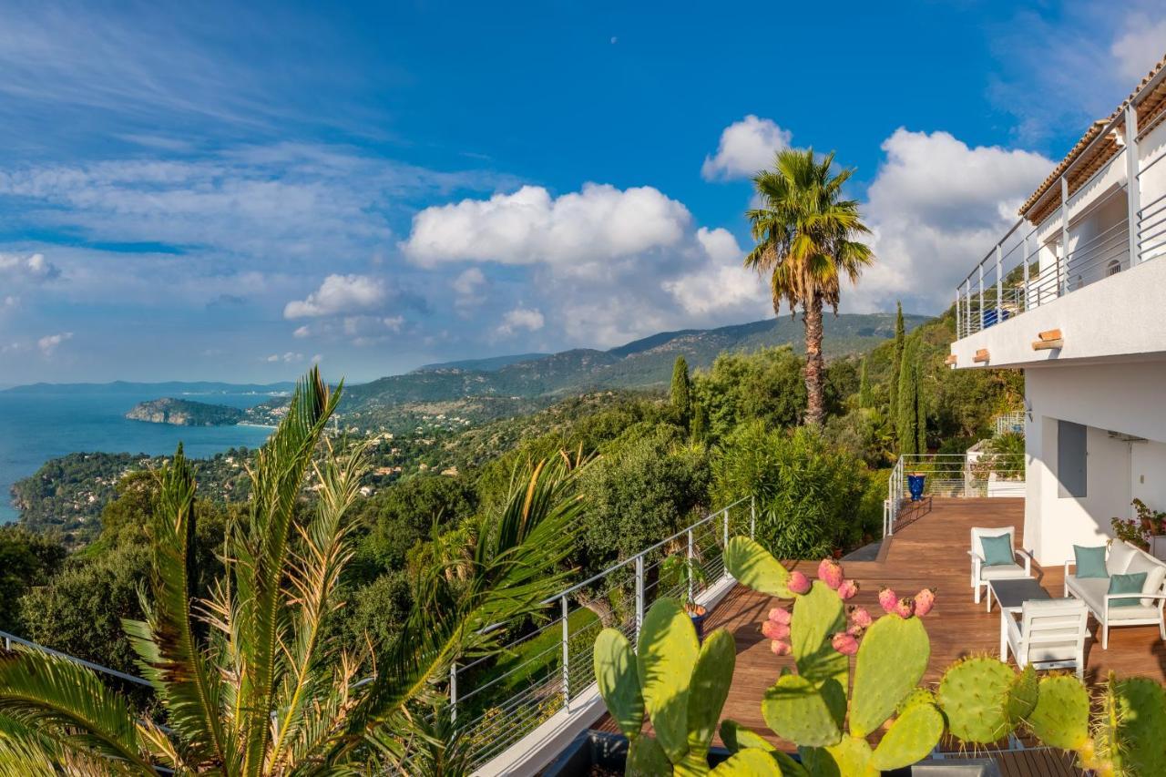 Vistazur Luxueux appartement avec terrasse et piscine Le Le Rayol-Canadel-sur-Mer Esterno foto