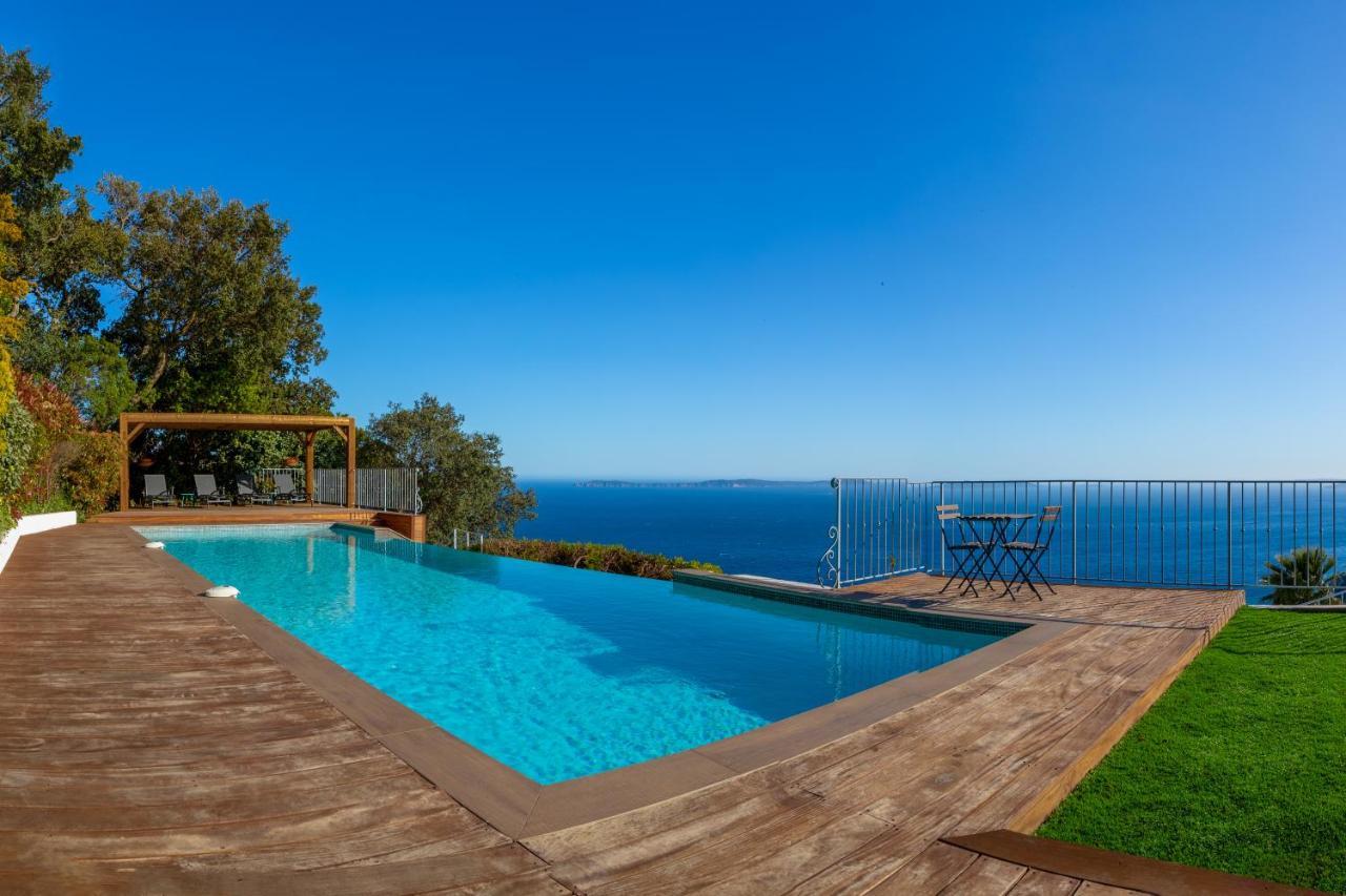 Vistazur Luxueux appartement avec terrasse et piscine Le Le Rayol-Canadel-sur-Mer Esterno foto